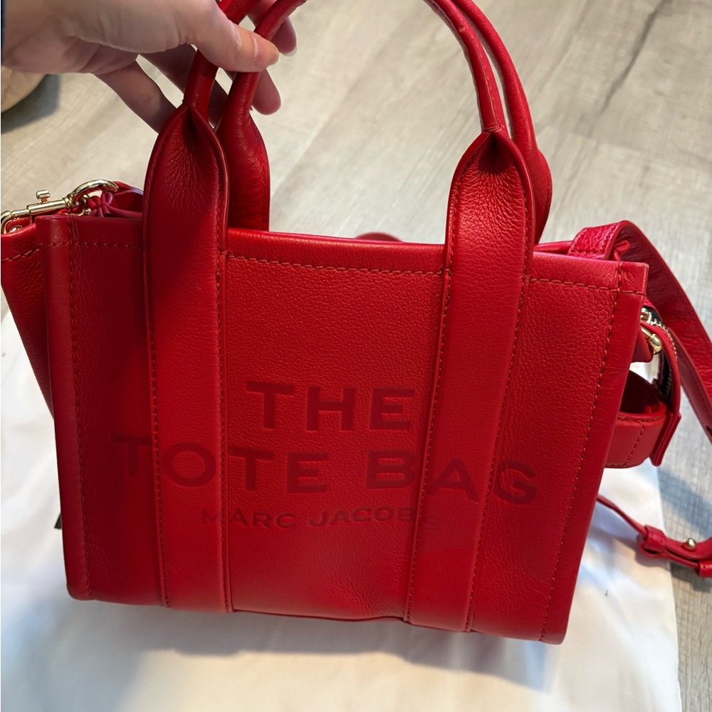 Marc Jacobs Bold Red Tote Bag